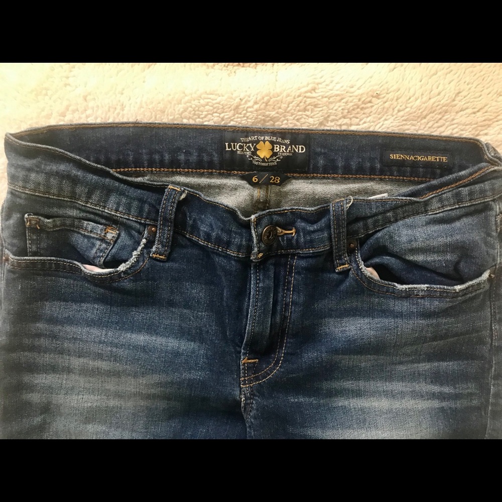 Lucky brand cigarette jeans